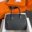 Hermes Birkin 30 en Desordre Bag in Black Swift and Clemence Leather 