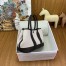 Hermes Neo Garden Party 23 Bag in Canvas and Ebene Negonda Calfskin