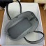 Hermes Neo Garden Party 23 Bag in Canvas and Gris Meyer Negonda Calfskin