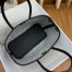Hermes Neo Garden Party 23 Bag in Canvas and Black Negonda Calfskin