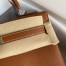 Hermes Kelly Retourne 32cm Handmade Bag In Gold Clemence Leather