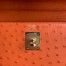 Hermes Kelly Sellier 32 Handmade Bag in Orange Ostrich Leather