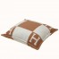 Hermes Camel Small Avalon Pillow Cover