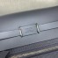 Hermes Herbag Zip 20 Bag in Canvas and Ardoise Hunter Calfskin
