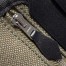 Hermes Herbag Zip 20 Bag in Green Canvas and Black Hunter Calfskin