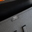 Hermes Jige Elan 29 Clutch Bag In Black Epsom Leather