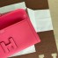 Hermes Jige Elan 29 Clutch Bag In Rose Lipstick Epsom Leather