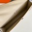 Hermes Jige Elan 29 Clutch Bag In Gris Tourterelle Epsom Leather