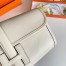Hermes Jige Elan 29 Clutch Bag In Craie Swift Calfskin