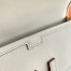 Hermes Jige Elan 29 Clutch Bag In Craie Swift Calfskin