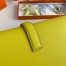 Hermes Jige Elan 29 Clutch Bag In Lime Swift Calfskin
