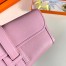 Hermes Jige Elan 29 Clutch Bag In Mauve Sylvestre Swift Calfskin