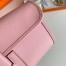 Hermes Jige Elan 29 Clutch Bag In Pink Swift Calfskin