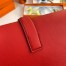 Hermes Jige Elan 29 Clutch Bag In Red Swift Calfskin