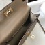 Hermes Kelly Mini II Sellier Bag in Gris Asphalt Epsom Leather
