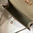 Hermes Kelly Mini II Sellier Bag in Tourterelle Epsom Leather