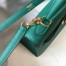 Hermes Kelly 25cm Sellier Bag in Malachite Epsom Leather with GHW