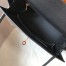 Hermes Kelly 25cm Sellier Bag in Black Epsom Leather with GHW