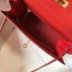 Hermes Kelly 25cm Sellier Bag in Red Epsom Leather with GHW