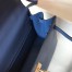 Hermes Kelly 28cm Sellier Bag in Blue Agate Epsom Leather with GHW