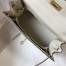 Hermes Kelly 28cm Sellier Bag in Craie Epsom Leather with GHW