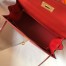 Hermes Kelly 28cm Sellier Bag in Red Epsom Leather with GHW