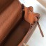 Hermes Kelly 32cm Retourne Bag in Gold Clemence Leather with GHW