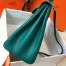 Hermes Kelly 32cm Retourne Bag in Malachite Clemence Leather with GHW
