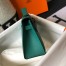 Hermes Kelly Pochette Clutch In Malachite Epsom Leather