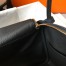 Hermes Lindy 26cm Bag in Black Clemence Leather with GHW