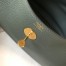 Hermes Lindy 26cm Bag in Vert Amande Clemence Leather with GHW