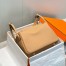 Hermes Lindy 30cm Bag in Chai Clemence Leather with GHW