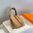 Hermes Picotin Lock 18 Bag in Chai Clemence Leather with GHW