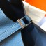 Hermes Picotin Lock 12 Bag in Blue Agate Clemence Leather with PHW