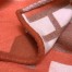 Hermes Ithaque Blanket in Cuivre Wool and Cashmere