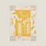Hermes Avalon Epopee Blanket in Jaune Wool and Cashmere