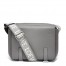Loewe XS Military Messenger Bag in Grey Calfskin 