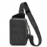 Loewe Molded Sling Bag in Black Calfskin
