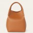 Loro Piana Bale Small Bag in Brown Smooth Calfskin