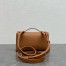 Loro Piana Extra Pocket Pouch L19 in Brown Grained Leather