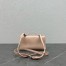 Loro Piana Extra Pocket Pouch L19 in Pink Grained Leather