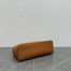 Loro Piana Extra Pocket Pouch L27 in Brown Grained Leather