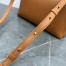 Loro Piana Extra Pocket Pouch L27 in Brown Grained Leather