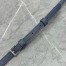Loro Piana Extra Pocket Pouch L27 in Dark Blue Grained Leather