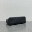 Loro Piana Extra Pocket Pouch L27 in Navy Blue Grained Leather