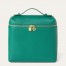 Loro Piana Extra Pocket Backpack in Green Grained Calfskin