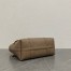 Loro Piana Ghiera Small Shopper in Taupe Grained Leather