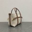 Loro Piana Ghiera Small Shopper in Canvas