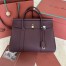 Loro Piana Loom L32 Bag in Burgundy Grained Leather