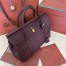 Loro Piana Loom L32 Bag in Burgundy Grained Leather